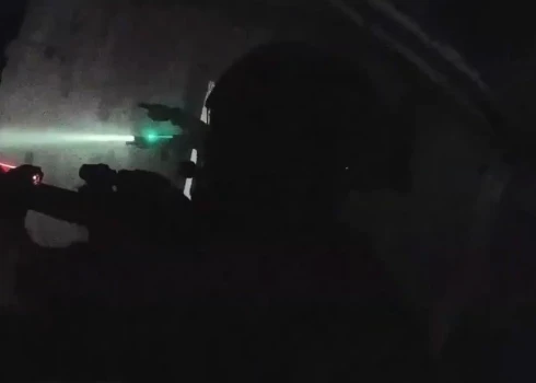 HUR specvienības "Šamanbat" kaujinieki tuvcīņā iznīcināja okupantus.