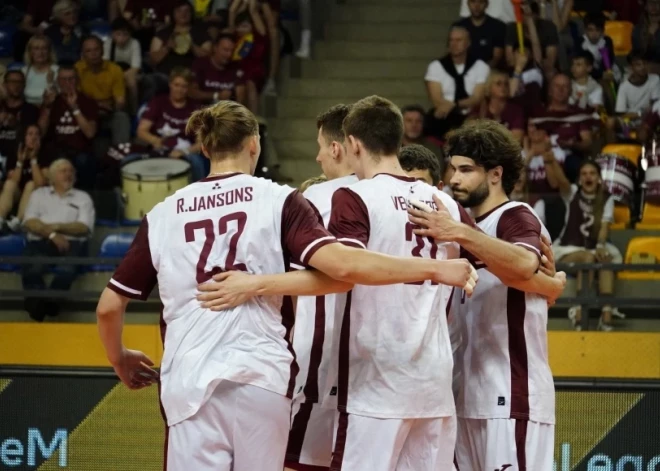 Latvijas volejbola izlase gandrīz ideālā sastāvā mēģinās tuvoties Eiropas čempionāta sasniegšanai