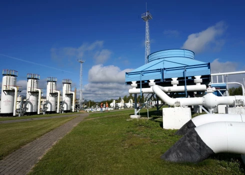 Инчукалнское газохранилище заполнено частично.
