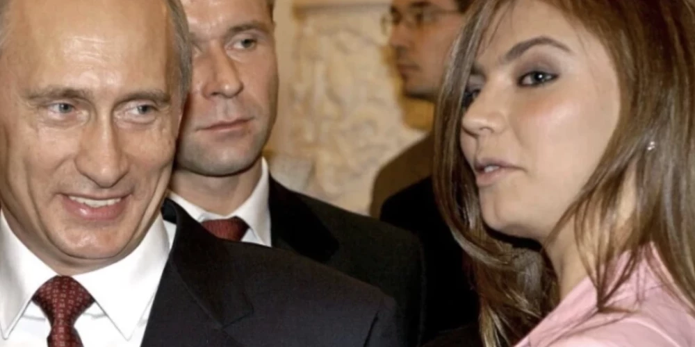 Vladimirs Putins un Alina Kabajeva.