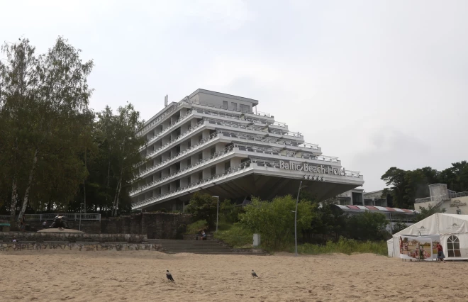 Гостиница Baltic Beach Hotel в Юрмале.