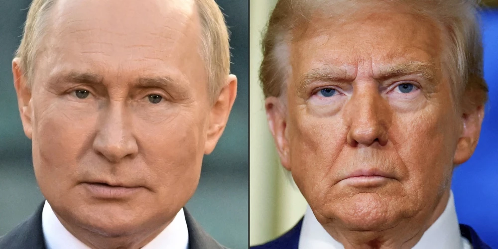 Владимир Путин и Дональд Трамп.