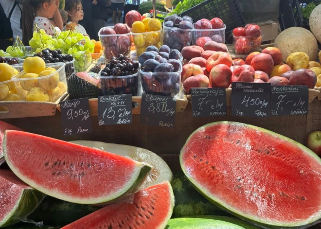 Cenas Āgenskalna tirgū.