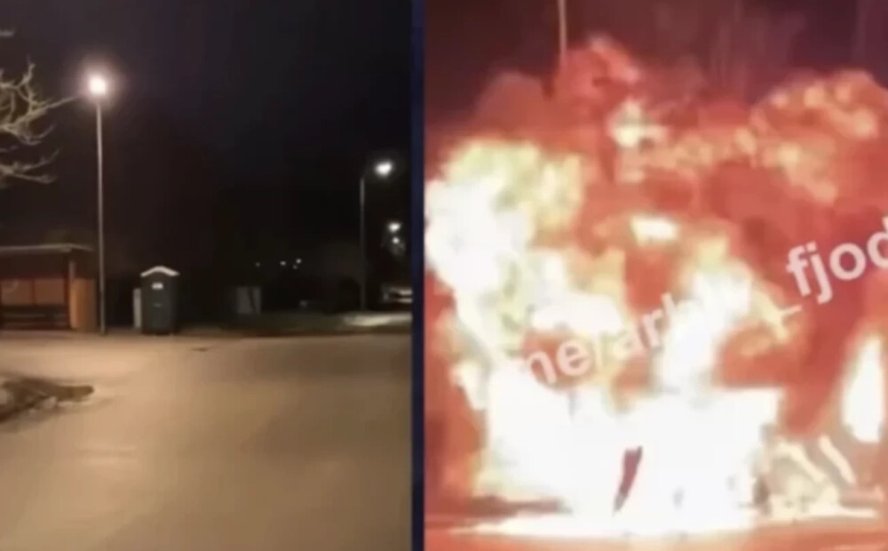 Policija: puiši Rīgā uzspridzināja biotualeti, visticamāk, lai publicētu video sociālajos tīklos