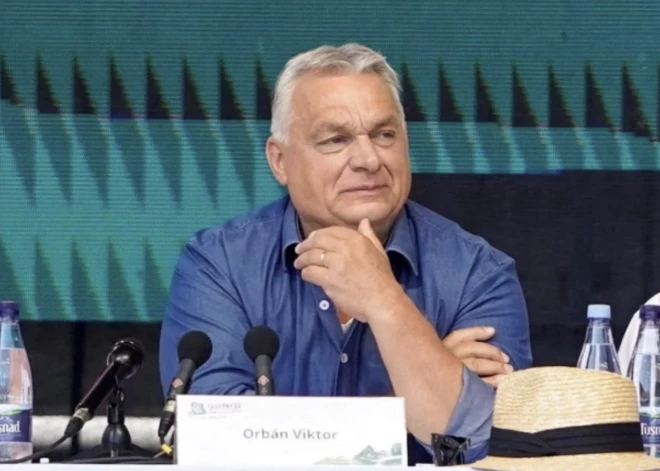 Ar dronu filmēts video parāda, kā dzīvo Viktors Orbāns