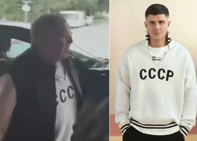 Что бы это значило? Сергей Лавров прибыл на переговоры на Аляске в свитере с надписью "СССР"
