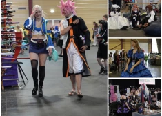 VIDEO; FOTO: anime meitenes un citi fantastiski tēli pārņem Ķīpsalu: Rīgā sākas "UniCon 2025"