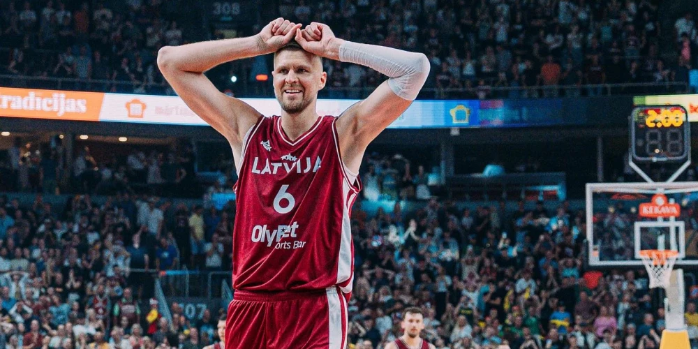 Ceturtdien pret Lietuvu Kristaps Porziņģis netrāpīja potenciālo uzvaras metienu.