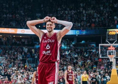 Porziņģis pret Dončiču. Latvijas izlase pārpildītā arēnā cīnīsies par pirmo uzvaru pārbaudes spēlēs