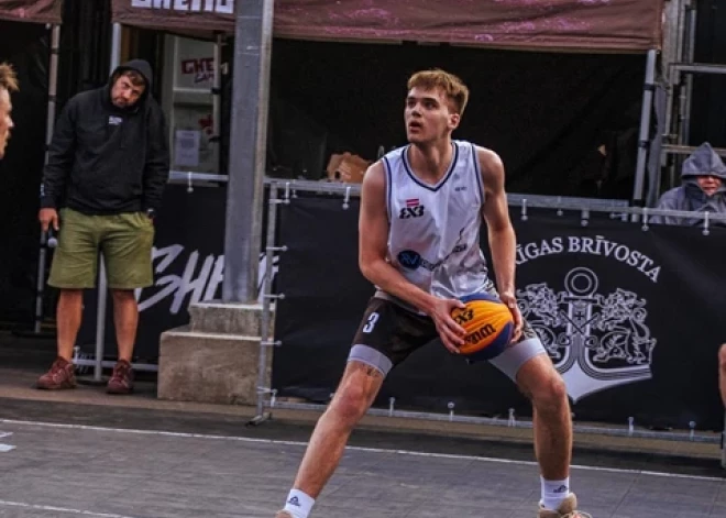 "Jūrmala" 3x3 basketbolistiem neizdodas pārvarēt Pasaules tūres turnīra kvalifikāciju