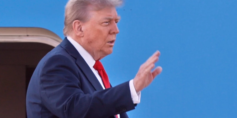 ASV prezidents Donalds Tramps. 