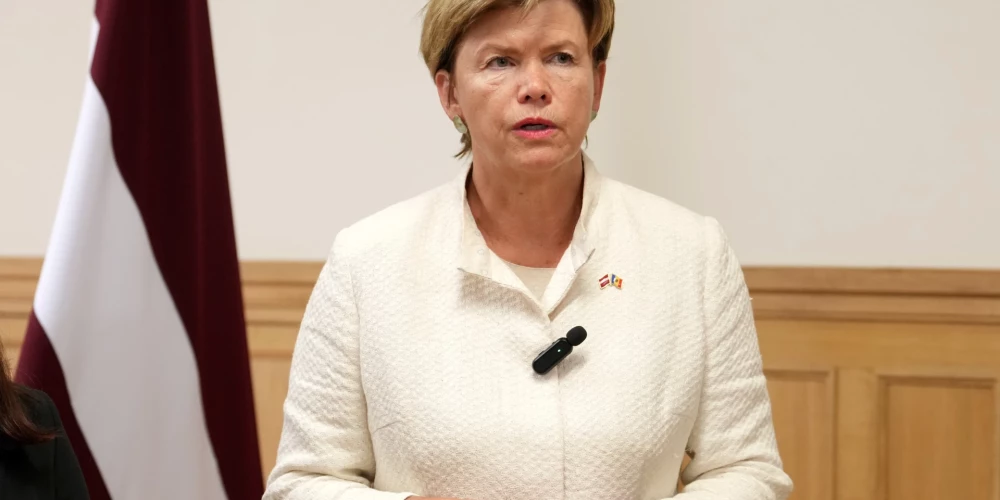 Ārlietu ministre Baiba Braže. 