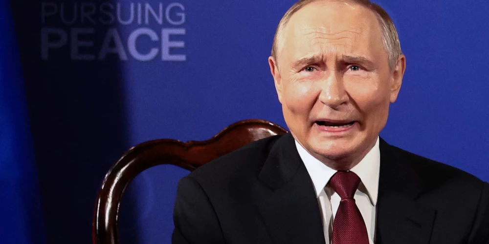 Krievijas diktators Vladimirs Putins. 