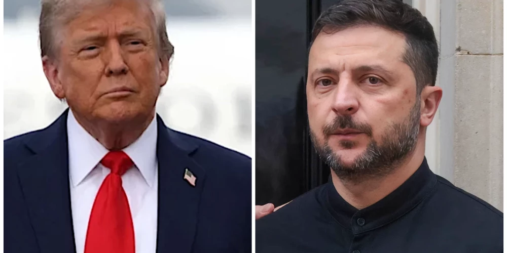 Pirmdien Ukrainas prezidents Volodimirs Zelenskis Baltajā namā tiksies ar ASV prezidentu Donaldu Trampu.