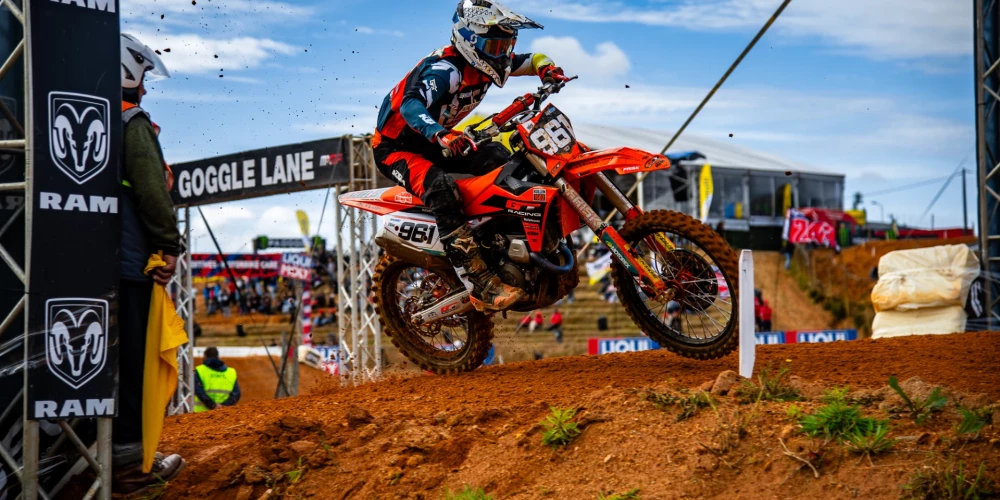 Latvijas motosportists Pauls Jonass.