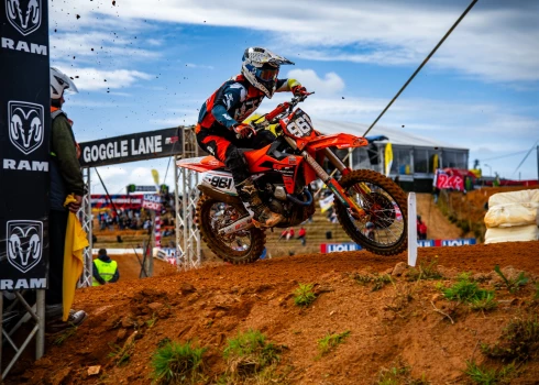 Latvijas motosportists Pauls Jonass.