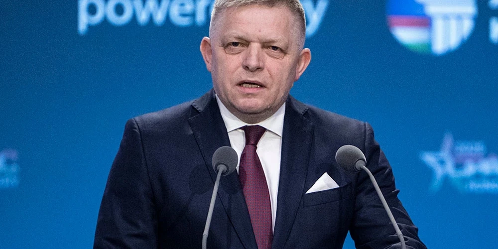 Prokrieviskais Roberts Fico apgalvoja, ka sankcijas pret Krieviju neatrisinās karu.