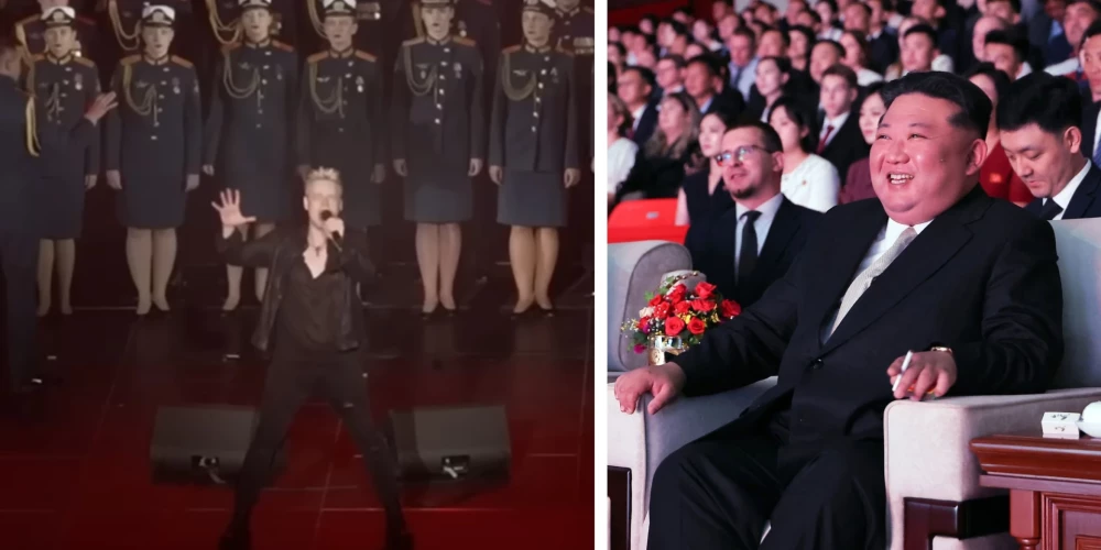 Шаман (Ярослав Дронов) выступил в Пхеньяне и восхитил лидера Северной Кореи Ким Чен Ына.