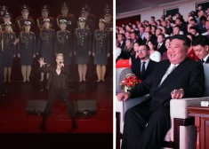 "Кремлевский соловей" Шаман выступил в Северной Корее - на песне "Встанем" встал даже Ким Чен Ын