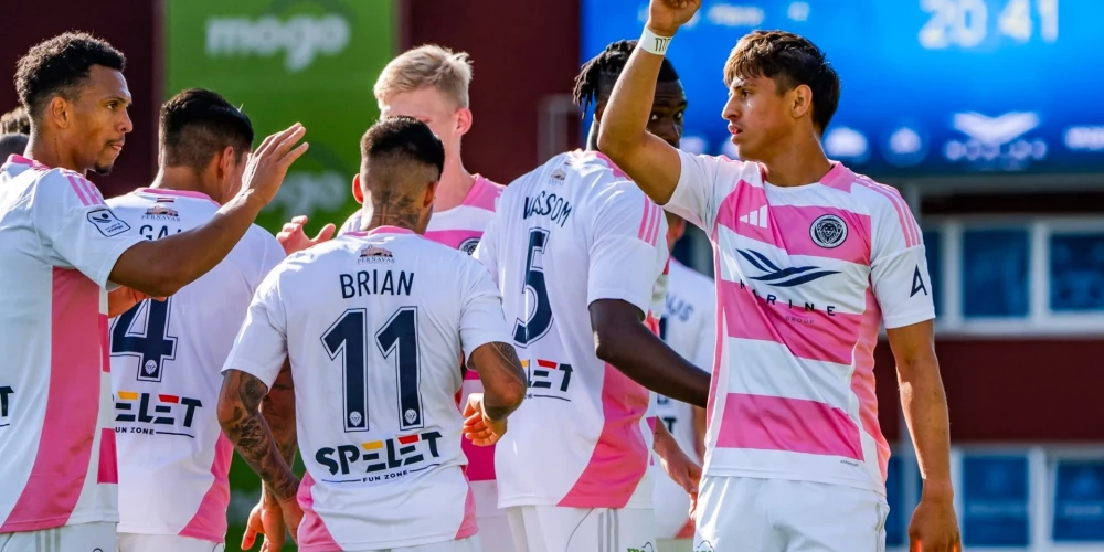 "Riga" futbolistiem graujoša uzvara Latvijas kausa ceturtdaļfināla spēlē.