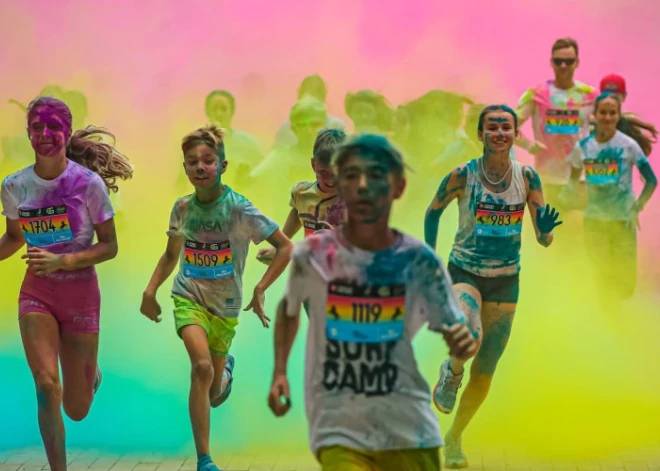 24 августа в Каугури пройдет Цветной забег - регистрация открыта