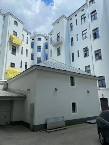 Tāda tagad izskatās “Cafe de Paris” ziemas terase.