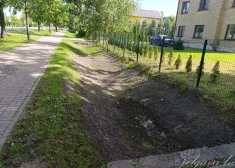 Jelgavā veikti grāvju nostiprināšanas un meliorācijas darbi