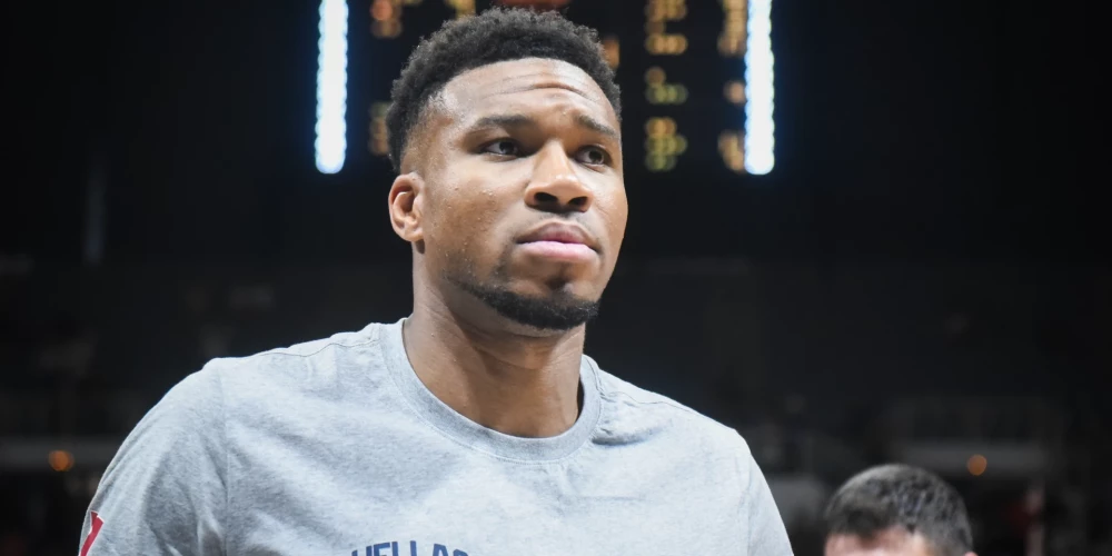 Grieķijas zvaigzne Jannis Adetokunbo.