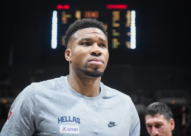 Grieķijas zvaigzne Jannis Adetokunbo gatavs spēlei pret Latviju