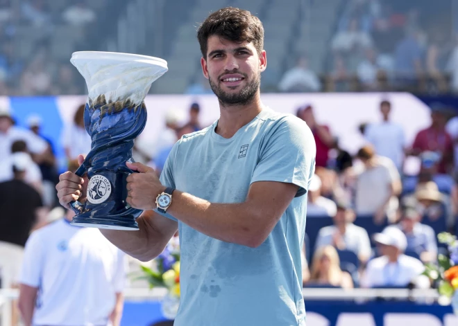 Alkarass pirmo reizi triumfē Sinsinati “ATP 1000” turnīrā