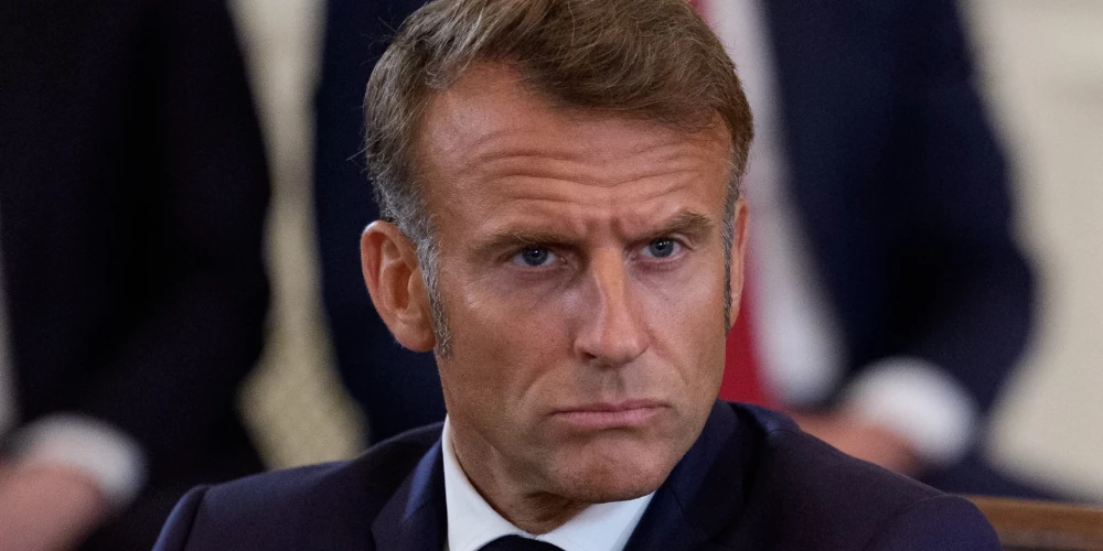 Президент Франции Эммануэль Макрон.