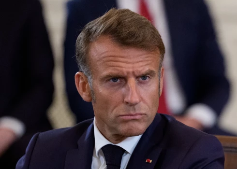 Президент Франции Эммануэль Макрон.