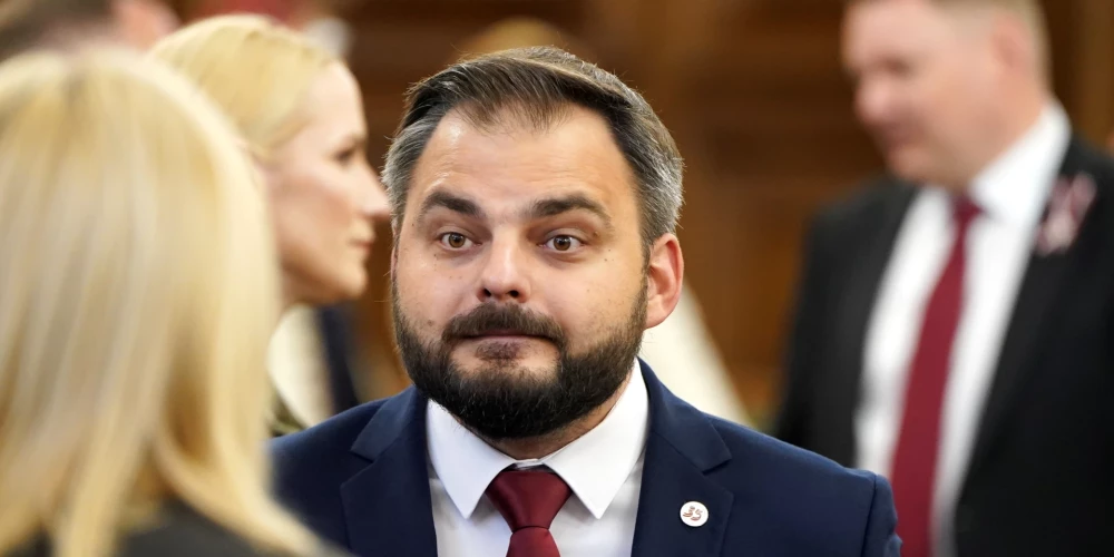 Кандидат на пост председателя партии "Единство" Эдмунд Юревиц.