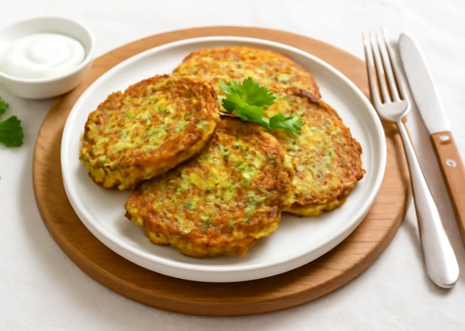 Pagatavo ideālas kabaču pankūkas!