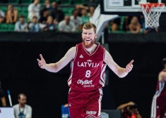 Latvijas basketbolisti pārbaudes spēļu ciklu pirms "EuroBasket 2025" noslēgs pret Itāliju