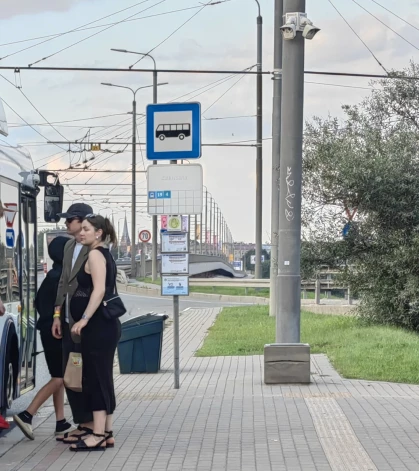 Labi redzams, ka Elizabete ir bērna gaidībās,