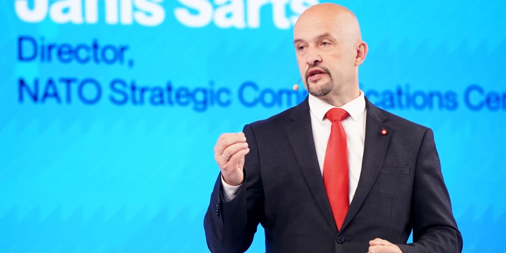 NATO Stratēģiskās komunikācijas izcilības centra direktors Jānis Sārts. 