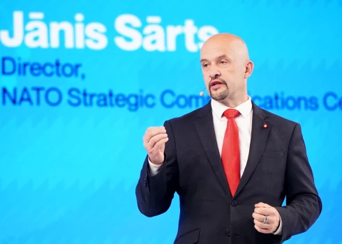 NATO Stratēģiskās komunikācijas izcilības centra direktors Jānis Sārts. 