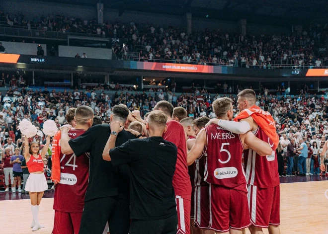 No apspīlētām formām un kafijas ģērbtuvē līdz augsta līmeņa nodrošinājumam. Latvijas basketbolistiem nav par ko sūdzēties