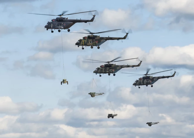 Lietuva pirms mācībām "Zapad" slēdz daļu gaisa telpas pie robežas ar Baltkrieviju