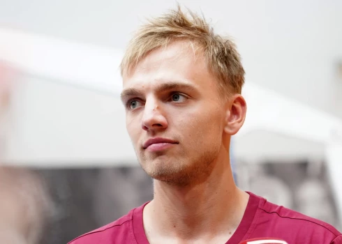 Latvijas vīriešu basketbola valstsvienības kandidāts Artūrs Žagars.