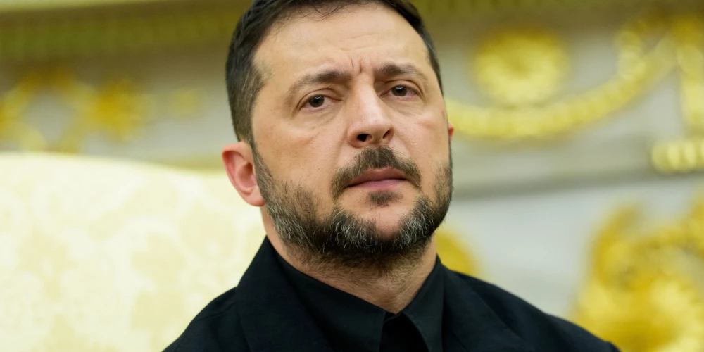 Ukrainas prezidents Volodimirs Zelenskis apstiprina Trampa sacīto.