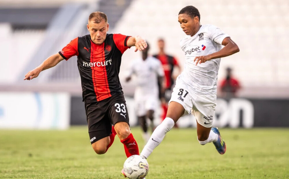 RFS piedzīvo zaudējumu UEFA Konferences līgas "play-off" pirmajā spēlē