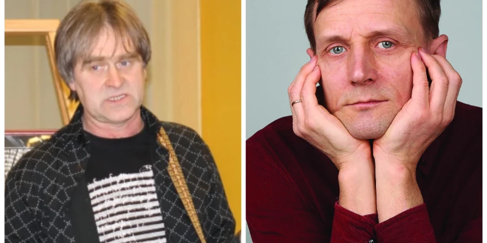 Jandālmuzikants Aivars Lapšāns (no kreisās) un radiožurnālists Aidis Tomsons apmainījušies asām vārdu pārmaiņām sociālajā tīklā “Facebook”.