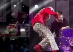 ВИДЕО: на "Новой волне" Филипп Киркоров упал со ступенек во время выступления - недавно ему диагностировали диабет