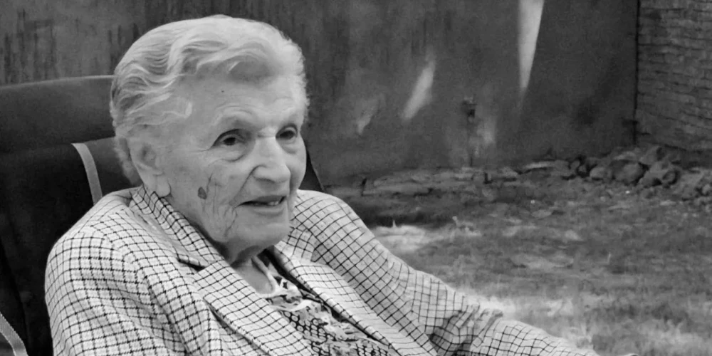 95 gadu vecumā mūžībā devusies literatūrzinātniece, Latvijas Zinātņu akadēmijas īstenā locekle Vera Vāvere.