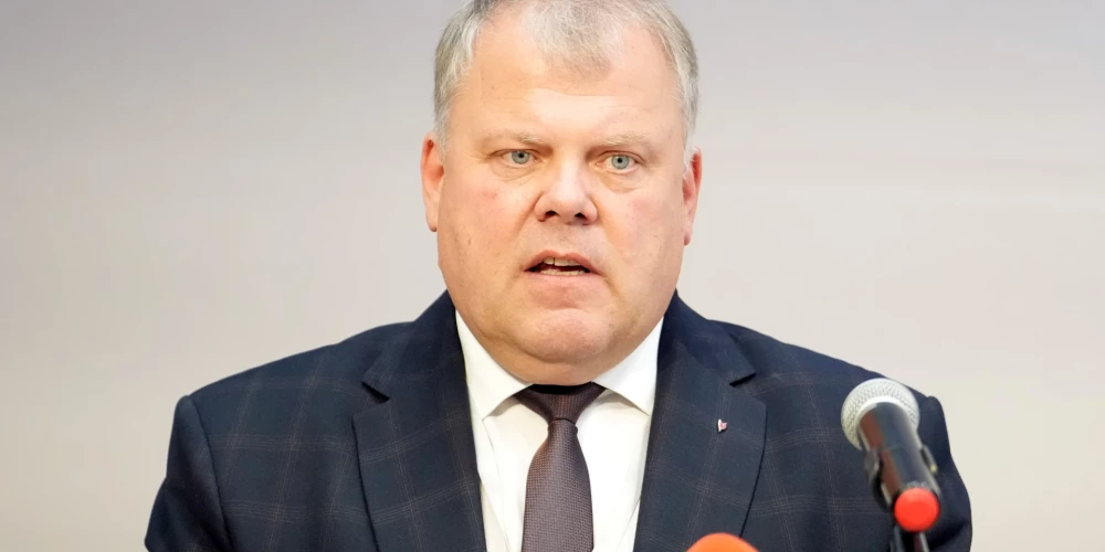 Latvijas Pašvaldību savienības priekšsēdis Gints Kaminskis.