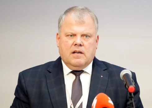 Latvijas Pašvaldību savienības priekšsēdis Gints Kaminskis.