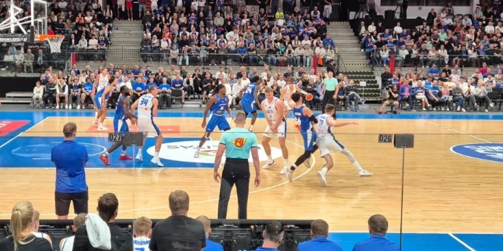 Igaunija mērojas spēliem ar Lielbritāniju (ekrānuzņēmums no "X")