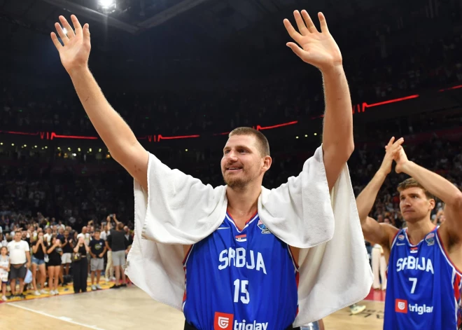 Serbija Eiropas čempionātam basketbolā piesaka Jokiču un vēl četrus NBA spēlētājus